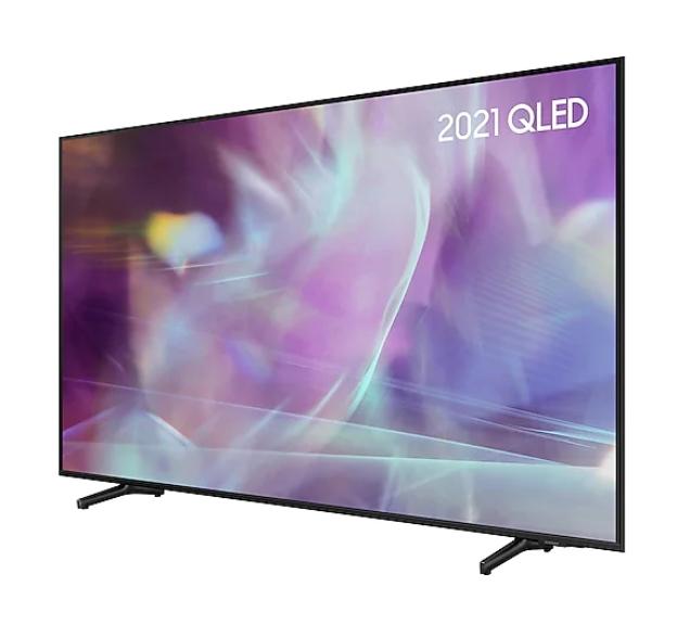 Телевизор Samsung 85'' 85Q60B QLED FLAT, SMART, 3100 PQI, Dual LED, Quantum HDR, HDR 10+, Dolby Digital Plus, Q-Symphony, Bixby, LAN, Bluetooth 4.2, Wi-Fi, 3xHDMI 2.0, 2xUSB 2.0, Tizen 6.5, Black