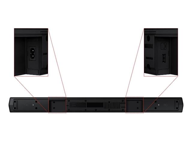 Аудио система Samsung HW-B450 Soundbar 2.1, 300W, Dolby Atmos Black