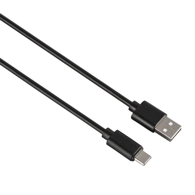 Кабел HAMA USB Type-C към USB-A(м), 2.0 , 0.9 м., 480Mbit/s,булк опаковка