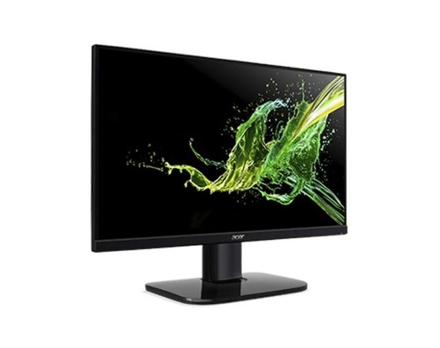 Монитор Acer KA242Ybi, 23.8'' IPS LED, Anti-Glare, AMD Radeon FreeSync, ZeroFrame, Flicker-less, BlueLightShield, 1ms(VRB), 100M:1, 250 nits, 1920x1080 FHD, 75Hz, VGA, HDMI, VESA 100x100, Tilt, Black