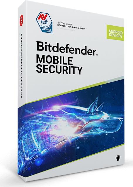 Лиценз за ползване на програмен продукт Bitdefender Mobile Security for Android, 1 user, 1 year