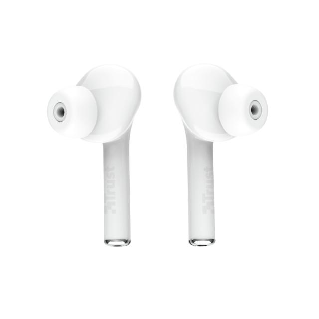 Слушалки TRUST Nika Touch Bluetooth Earphones White