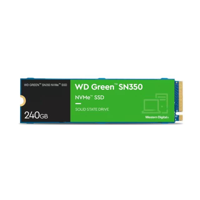 Твърд диск Western Digital Green SN350 240GB M.2 PCIe SSD