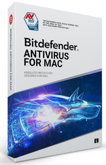 Лиценз за ползване на програмен продукт Bitdefender Antivirus for Mac, 3 users, 2 years