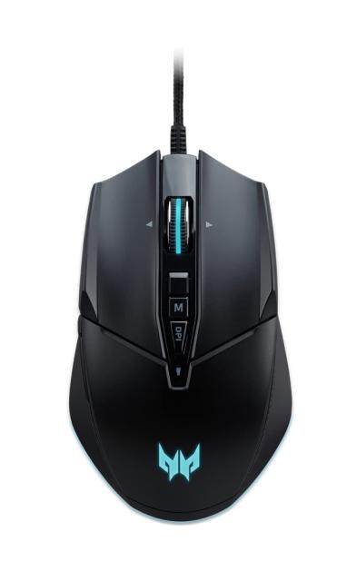 Геймърска мишка Acer Predator Cestus 335, 19000 dpi, USB, черна
