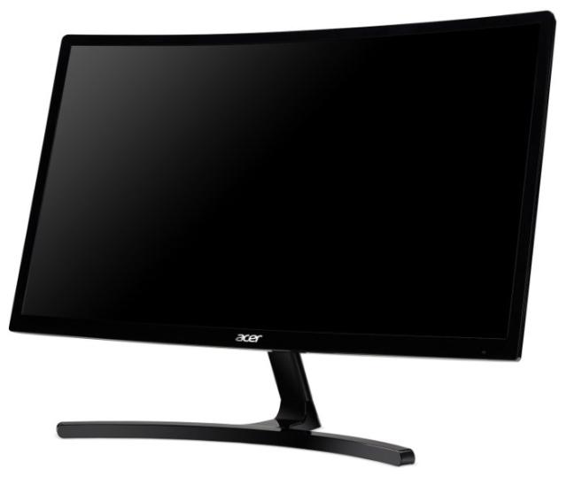Монитор Acer ED242QRAbidpx, 23.6" Curved VA, Anti-Glare, FreeSync 144Hz, 4ms, 100M:1 DCR, 250 cd/m2, FullHD 1920x1080, DVI, HDMI, DisplayPort, Audio Out, Black