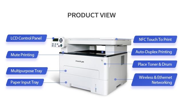 Лазерно многофункционално устройство Pantum M6700DW Laser MFP + Pantum TL-410 Toner Cartridge 1500 pages