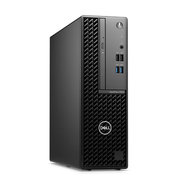 Настолен компютър Dell OptiPlex 3000 SFF, Intel Core i5-12500 (6 Cores/18MB/3.0GHz to 4.6GHz), 8GB (1x8GB) DDR4, 256GB SSD PCIe M.2, Wi-Fi 6E+ BT 5.2, Integrated Graphics, Keyboard&Mouse, Win 11 Pro, 3Y PS