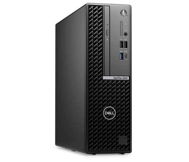 Настолен компютър Dell OptiPlex 5000 SFF, Intel Core i5-12500 (6 Cores/18MB/3.0GHz to 4.6GHz), 8GB (1x8GB) DDR4, 256GB SSD PCIe M.2, Wi-Fi 6E+ BT 5.2, Integrated Graphics, Keyboard&Mouse, Win 11 Pro, 3Y PS