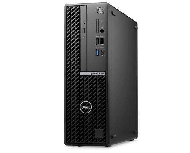 Настолен компютър Dell OptiPlex 5000 SFF, Intel Core i5-12500 (6 Cores/18MB/3.0GHz to 4.6GHz), 8GB (1x8GB) DDR4, 256GB SSD PCIe M.2, Wi-Fi 6E+ BT 5.2, Integrated Graphics, Keyboard&Mouse, Win 11 Pro, 3Y PS