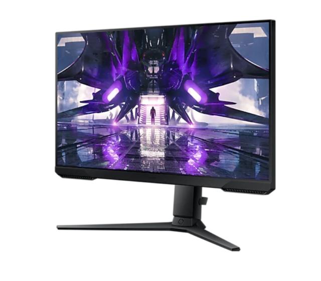 Монитор Samsung 24G30A 24" Odyssey G3, VA, 144 Hz, 1 ms (MPRT), 250 cd/m2, 3000: 1, 1920x1080, Mega DCR, AMD FreeSync Premium, Display Port, HDMI, Black