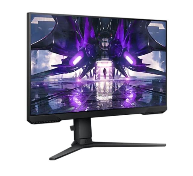 Монитор Samsung 24G30A 24" Odyssey G3, VA, 144 Hz, 1 ms (MPRT), 250 cd/m2, 3000: 1, 1920x1080, Mega DCR, AMD FreeSync Premium, Display Port, HDMI, Black