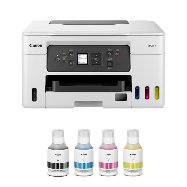 Мастилоструйно многофункционално устройство Canon PIXMA GX3040 All-In-One, White&Black