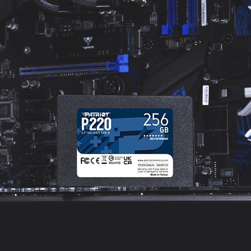 Твърд диск Patriot P220 256GB SATA3 2.5