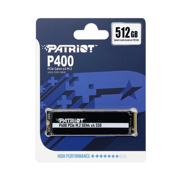 Твърд диск Patriot P400 512GB M.2 2280 PCIE Gen4 x4