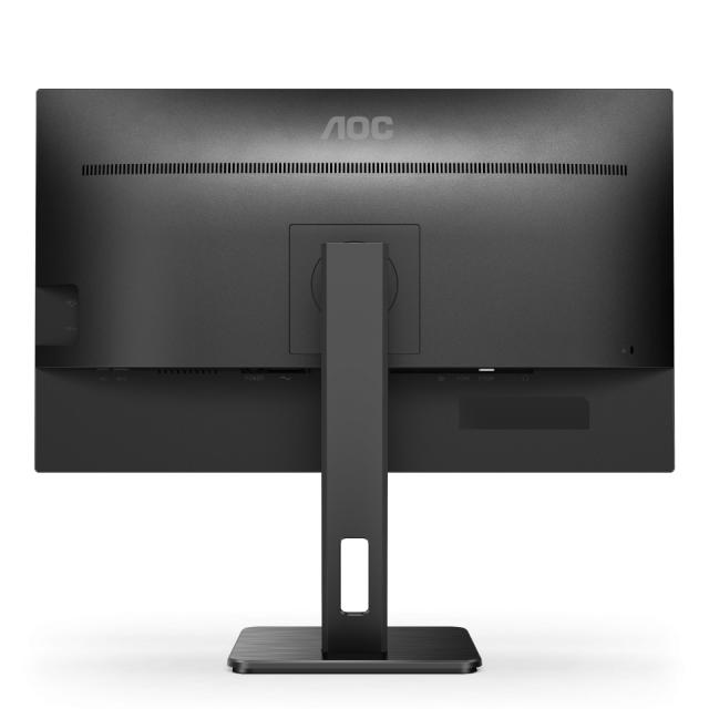 Монитор AOC 27P2C, 27" IPS WLED, 1920x1080@75Hz, 4ms GtG, 250cd m/2, 1000:1, DCR 50M:1, Adaptive Sync, FlickerFree, Low Blue Light, 2Wx2, Tilt, Height Adjust, Pivot, Swivel, HDMI, DP, USB Hub