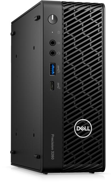 Работна станция Dell Precision 3260 CFF, Intel Core i9-12900 (30M Cache, up to 5.1 GHz), 16GB (1x16GB) DDR5 4800MHz SO-DIMM, 512GB SSD PCIe M.2, Nvidia T1000 8GB, 8GB, Wi-Fi 6E, Bluetooth 5.2, Keyboard&Mouse, Win 11 Pro, 3Yr Basic Onsite