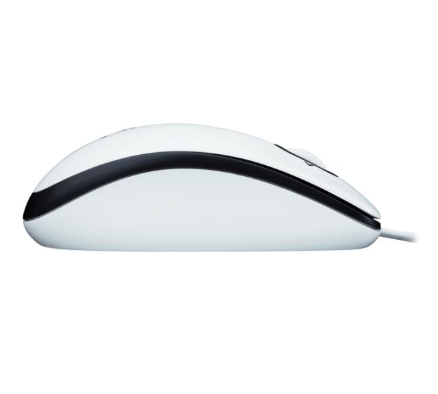 Мишка Logitech Mouse M100, оптична (1000dpi), USB, White