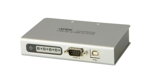 ATEN UC2324 4-портов хъб, USB към RS-232