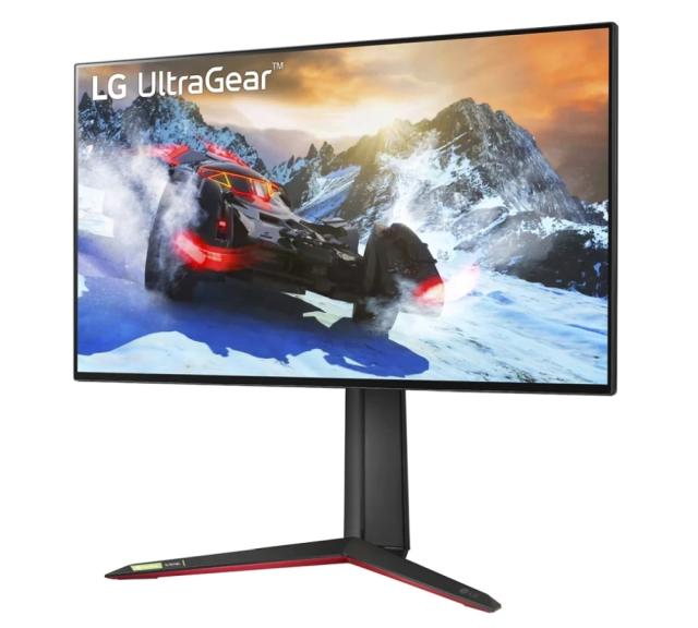 Монитор LG 27GP95R-B, 27", UltraGear Nano IPS 1ms, AG, UHD 4K (3840x2160), 144Hz (up to 160 Hz), HDR 600, 1000:1, 400cd/m2, DCI-P3 98%, USB3.0 (1up/2down), 4K & VRR Up to 120Hz, AMD Free-sync, NVIDIA G-Sync, HDMI 2.1, DP, Height Adjustable, Pivot, Ti