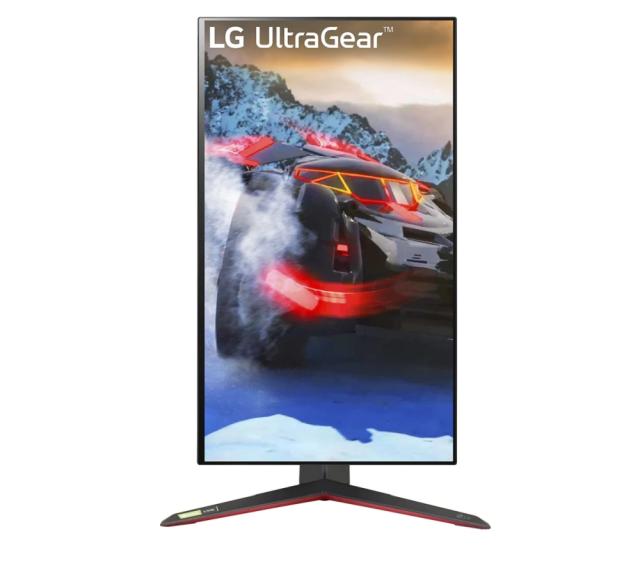Монитор LG 27GP95R-B, 27", UltraGear Nano IPS 1ms, AG, UHD 4K (3840x2160), 144Hz (up to 160 Hz), HDR 600, 1000:1, 400cd/m2, DCI-P3 98%, USB3.0 (1up/2down), 4K & VRR Up to 120Hz, AMD Free-sync, NVIDIA G-Sync, HDMI 2.1, DP, Height Adjustable, Pivot, Ti
