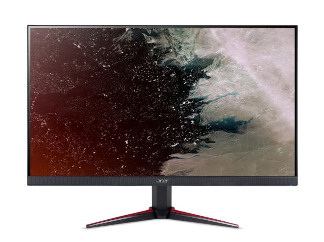 Монитор Acer Nitro VG240YPbiip, 23.8" Wide IPS LED, 1920x1080, 144Hz, Anti-Glare, Flicker-Less, ZeroFrame, FreeSync, 1ms, 100M:1, 250 cd/m2, 2xHDMI, DP, Black