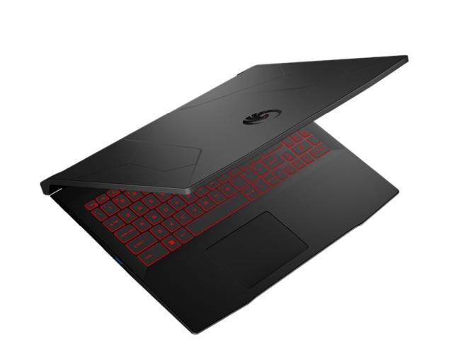 Лаптоп MSI Bravo 15 B5ED, 15.6" FHD (1920x1080), 144Hz, IPS-Level, AMD Ryzen 5 5600H (6C/12T, 16MB L3), DDR4 8GB 3200MHz (2 Slots), RX6500M GDDR6 4GB, 512GB NVMe PCIe Gen3x4 SSD, NO M.2 slot free, Wi-Fi 6E, 3-Cell 53.5Whr, Free DOS