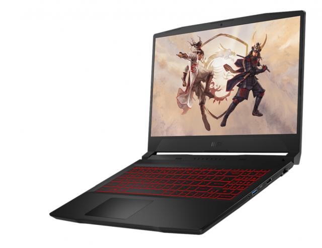 Лаптоп MSI Katana GF66 12UEOK, RTX3060 GDDR6 6GB, 15.6" FHD (1920x1080), 144Hz, i7-12700H, DDR5 16GB 4800MHz (8GBx2), 1TB NVMe PCIe SSD Gen4x4, 2x M.2 (1 slot free), Intel Wi-Fi 6, BT5.2, RGB Keyboard, 3-Cell 53.5Whr, Free DOS