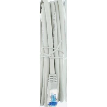 Мрежов пач кабел HAMA F/UTP, CAT 6, RJ-45 - RJ-45, 1Gbit/s, 5.0 m, Сив, Булк