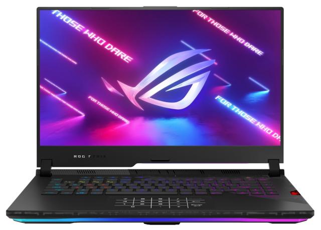 Лаптоп Asus ROG Strix SCAR 15 G533ZM-HF144 , Intel i9-12900H 2.5GHz (24M Cache, up to 5GHz 6 cores), 15.6" FHD  (1920 x 1080) 16:9,300Hz,32GB DDR5 4800MHz (2x16GB), PCIE 4.0 NVME 1TB M.2 SSD,RTX 3060 6GB DDR6, WiFi 6, RGB Per-Key Kbd, No OS, Off Blac
