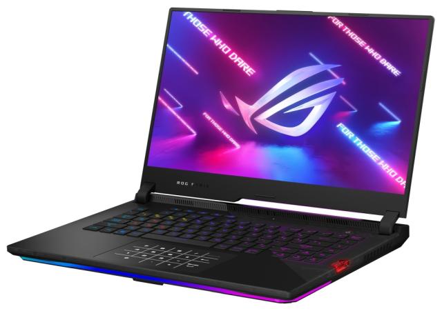 Лаптоп Asus ROG Strix SCAR 15 G533ZM-HF144 , Intel i9-12900H 2.5GHz (24M Cache, up to 5GHz 6 cores), 15.6" FHD  (1920 x 1080) 16:9,300Hz,32GB DDR5 4800MHz (2x16GB), PCIE 4.0 NVME 1TB M.2 SSD,RTX 3060 6GB DDR6, WiFi 6, RGB Per-Key Kbd, No OS, Off Blac