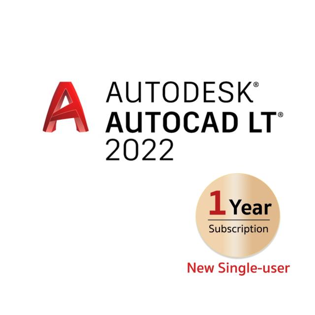 Програмен продукт AutoCAD LT 2023 Commercial New Single-user ELD Annual Subscription