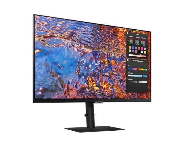 Монитор Samsung 27B800 , 27" IPS LED, 60 Hz, 5 ms GTG, 3840x2160, 300 cd/m2, 1000:1, HDR 10, Eye Saver Mode, Flicker Free, PBP, PIP, USB-C, 3xUSB 3.0, Display Port 1.4, 2xHDMI 2.2, Headphone Jack, 178°/178°, Black