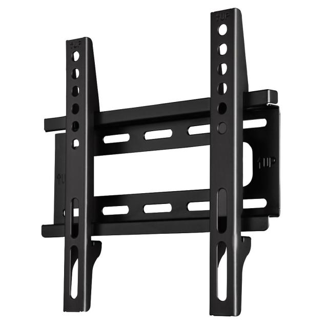 Стенна стойка за TV HAMA, Фиксирана, 19"-46", 25 кг, 3 звезди, Черна