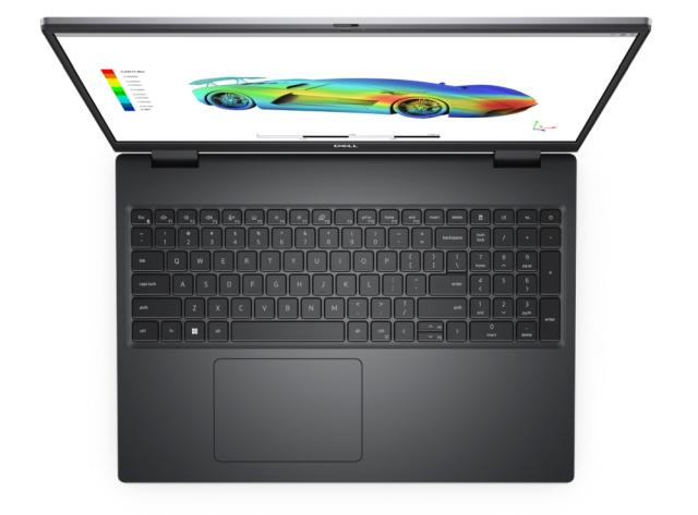 Лаптоп Dell Precision 7670, Intel Core i7-12850HX (16 cores, 25 MB cache, up to 4.80 GHz), 16" FHD+ (1920x1200) AG 500 nits, 16GB, 1x16GB NECC 4800MHz DDR5, 512 GB SSD PCIe M.2, NVIDIA RTX A1000 4GB GDDR6, Wi-Fi 6E, BT 5.2, Backlit Kbd, Windows 11 Pr
