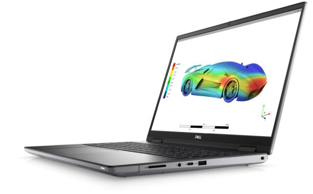 Лаптоп Dell Precision 7670, Intel Core i7-12850HX (16 cores, 25 MB cache, up to 4.80 GHz), 16" FHD+ (1920x1200) AG 500 nits, 16GB, 1x16GB NECC 4800MHz DDR5, 512 GB SSD PCIe M.2, NVIDIA RTX A1000 4GB GDDR6, Wi-Fi 6E, BT 5.2, Backlit Kbd, Windows 11 Pr