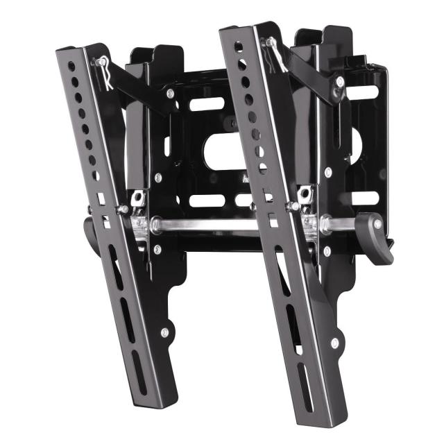 Стенна стойка за TV HAMA TILT, Регулируема, 19"-37", 25 кг, 3 звезди, Черна
