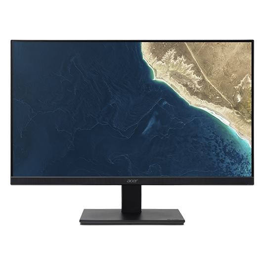 Монитор Acer V247Ybi, 23.8'' IPS LED, ZeroFrame, 4ms, 100M:1, 250 cd/m2, 1920x1080 FullHD, 75Hz,VGA HDMI EURO/UK EMEA TCO7.0 Black Acer EcoDisplay