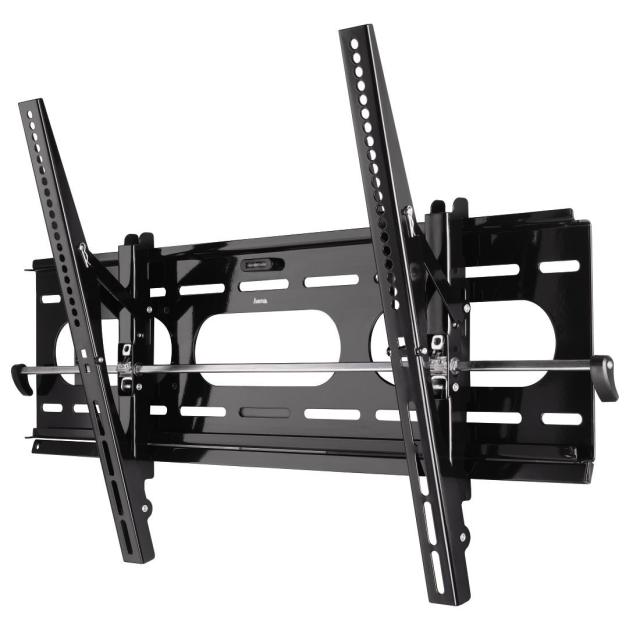 Стенна стойка за TV HAMA, Регулируема, 37"-63", 75 кг, Черна