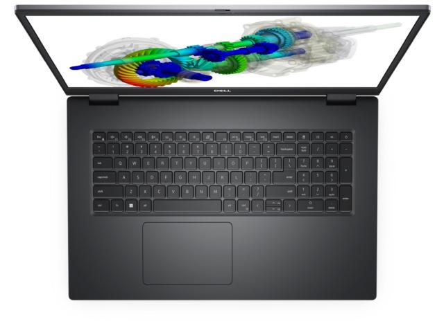 Лаптоп Dell Precision 7770, Intel Core i9-12950HX (16 cores, 30 MB cache, up to 5.00 GHz), 17.3" FHD (1920x1080) AG 500 nits, 32GB, 1x32GB NECC 4800MHz DDR5, 1 TB SSD PCIe M.2, NVIDIA RTX A4500, 16 GB GDDR6, Wi-Fi 6E, BT, Backlit Kbd, Windows 11 Pro,