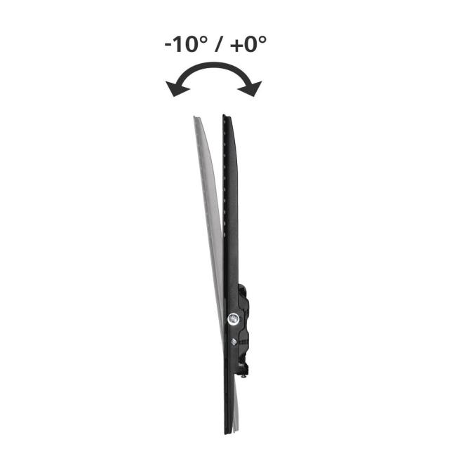 Стенна стойка за TV HAMA, TITL, 32"-75", 40 кг, 1 Звезда, Черен