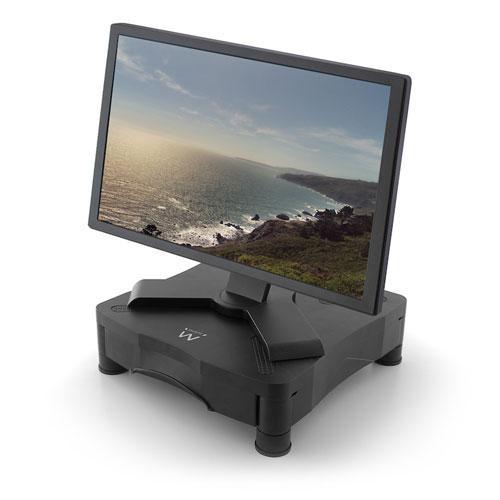 Стойка за монитор Ewent EW1280, за бюро, 27 кг, Черна