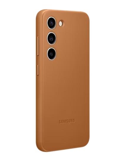 Калъф Samsung S23 S911 Leather Cover, Camel