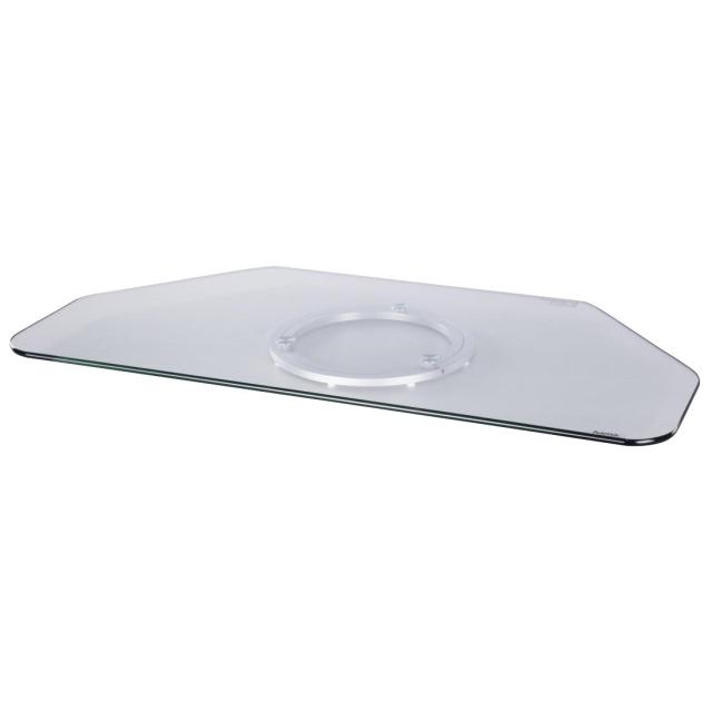 Въртяща се поставка за TV HAMA Rotary, до 107 cm (42"), 60 кг, Прозрачна