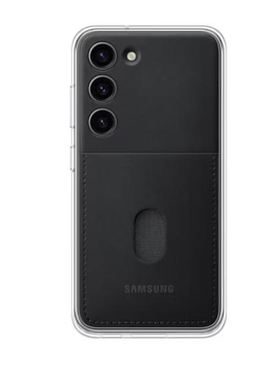 Калъф Samsung S23 S911 Frame Cover, Black/Transparent
