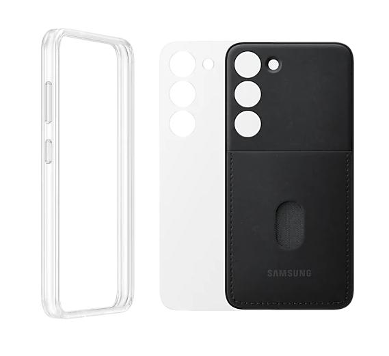 Калъф Samsung S23 S911 Frame Cover, Black/Transparent