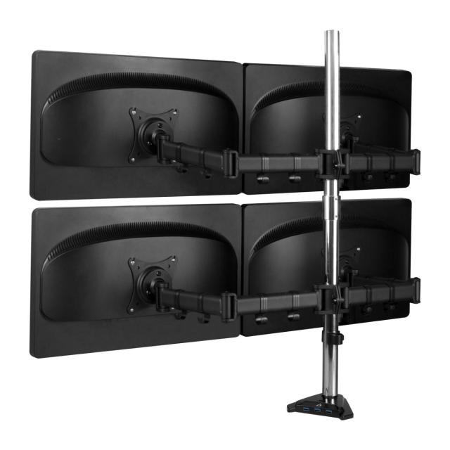 Разширително рамо ARCTIC Z+2 PRO за добавяне на 2 допълнителни монитора към Z Pro