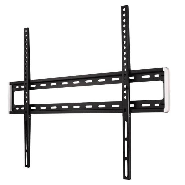 Стенна стойка за TV HAMA, Фиксирана, 90", 75 кг, 5 звезди, Черен