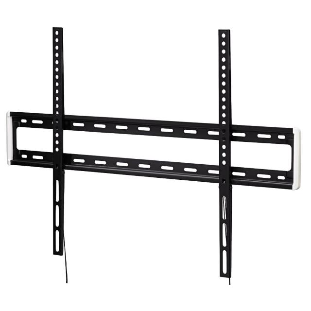 Стенна стойка за TV HAMA, Фиксирана, 90", 75 кг, 5 звезди, Черен