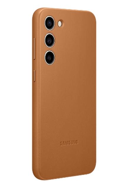 Калъф Samsung S23+ S916 Leather Cover, Camel